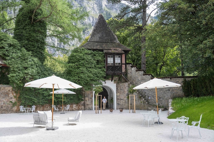 Der Schlossgarten erstrahlt bereits in neuem Glanz.