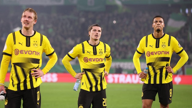 Marcel Sabitzer (Mitte) und Co. sehen in Dortmund aktuell keinen intensiven Transfer-Sommer.