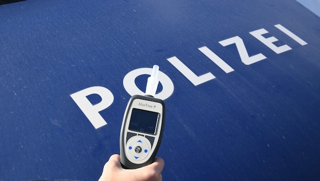 Am nächsten Morgen hatte der Lenker immer noch 1,24 Promille