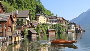 Hallstatt hat gleich mehrere Einnahmequellen gefunden: Einerseits ein Wasserkraftwerk, ...