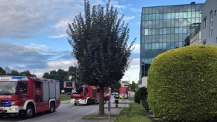 Vier Feuerwehren waren Dienstagabend in Seiersberg vor Ort.
