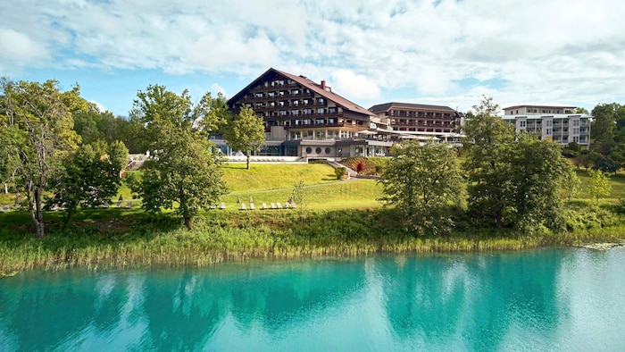 Am Nordufer des Faaker Sees liegt der Karnerhof