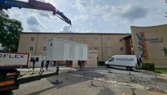 Die neue Containerklasse soll nur eine kurzfristige Maßnahme zur Entlastung der Raumsituation in ...