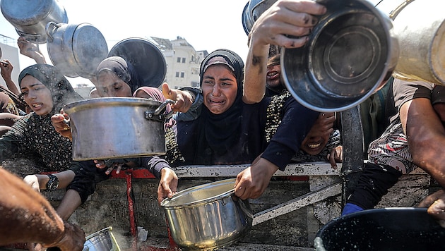 Bevölkerung in Not: Die Menschen im Gazastreifen leiden.