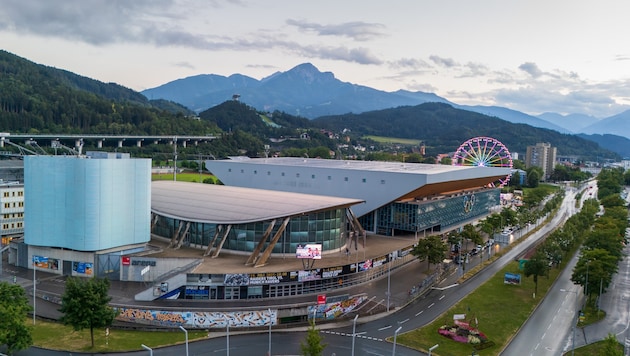 Die Olympiaworld hat ein Fassungsvermögen von bis zu 12.000 Personen – genug für den ESC.