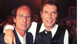 Manfred Bockelmann mit seinem verstorbenen Bruder Udo Jürgens