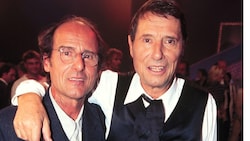 Manfred Bockelmann mit seinem verstorbenen Bruder Udo Jürgens