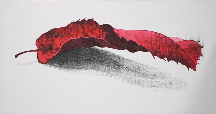 In seinen Werken behandelt Manfred Bockelmann das Thema Vergänglichkeit.