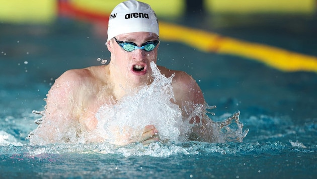 Ländle-Schwimmer Jan Niedermayer hat sich einen Traum erfüllt.