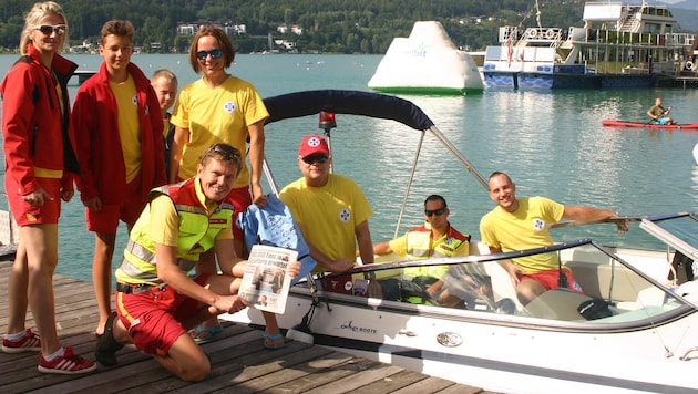 Die Wasserretter arbeiten alle ehrenamtlich.