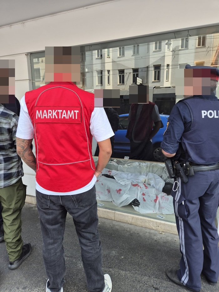 Entdeckt wurde die Auslage vom Wiener Marktamt im Rahmen einer Routinekontrolle.