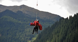Die Alpinistin konnte nur noch tot geborgen werden.