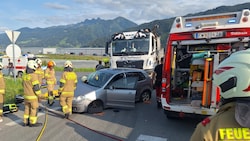 Die Feuerwehr Zell am See war rasch am Einsatzort.