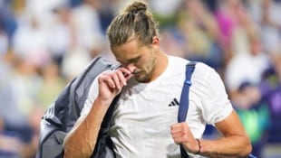 Alexander Zverev war in Toronto nach einer Pause von etwa einem Monat auf die Tennis-Tour ...