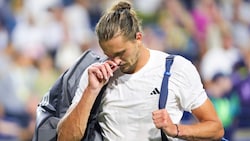 Alexander Zverev war in Toronto nach einer Pause von etwa einem Monat auf die Tennis-Tour ...