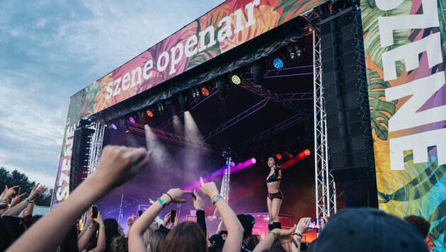 Der allgemein guten Stimmung am Festival tat weder das Wetter noch der Betrugsfall Abbruch.