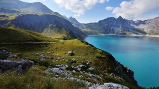 Am Mittwochnachmittag wurde die Idylle am Lünersee empfindlich gestört.
