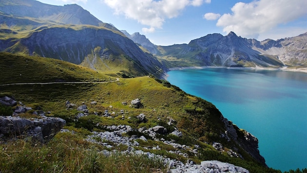 Am Mittwochnachmittag wurde die Idylle am Lünersee empfindlich gestört.