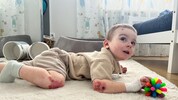 Halid (2) aus Leoben leidet an der schwersten Form der seltenen Schmetterlingskrankheit.