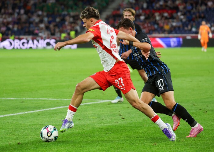 Bewies gegen Club Brügge teilweise sein Talent und darf gegen den GAK von Minute eins an zeigen, ...