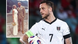 Sarah und Marko Arnautovic müssen aktuell ohne einander auskommen.