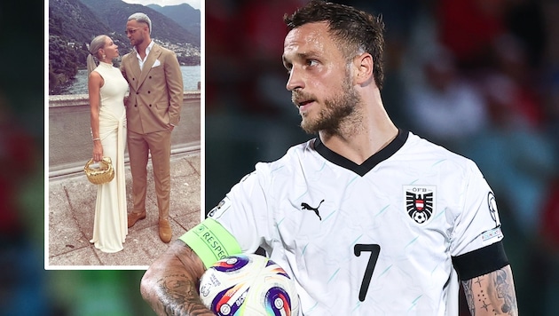 Sarah und Marko Arnautovic müssen aktuell ohne einander auskommen.