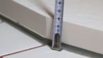Nicht ganz vier Zentimeter ist die Schwelle hoch.