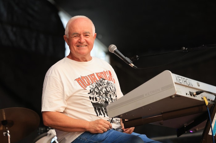 Werner Wendelin sorgte für die gute musikalische Stimmung im Zelt.
