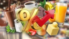 Olivenöl und Orangensaft verteuerten sich seit Anfang des Jahrzehnts um über 66 Prozent, Kakao ...