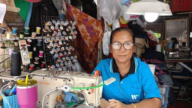 Jaruwan Karak wartet seit fünf Jahren auf ihren Lohn.