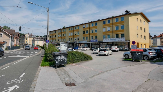 Direkt an der Maxglaner Hauptstraße soll in einem Wohnhaus ein Mikro-Hotel entstehen.