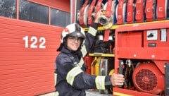Samuel Mata ist Feuerwehrmann aus Leidenschaft und gleich bei zwei Feuerwehren in zwei ...