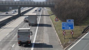 An der Zählstelle Feldkirchen ging der Verkehr zurück.