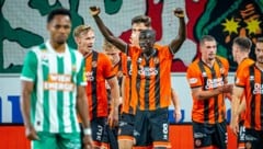 Der SK Rapid musste sich mit einem 2:2 zufriedengeben. 