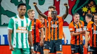 Der SK Rapid musste sich mit einem 2:2 zufriedengeben. 
