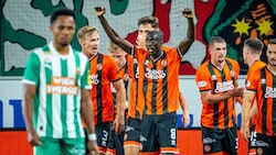 Der SK Rapid musste sich mit einem 2:2 zufriedengeben. 
