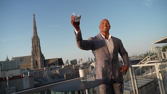 Dwayne „The Rock“ Johnson ist ab sofort in Wien – zumindest in Wachsform.
