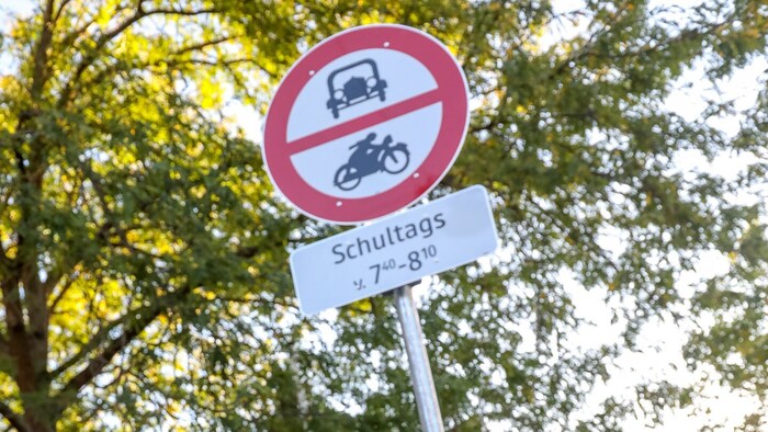 Schulstraße in der Rohrwassergasse.