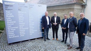Erinnerung an die 71 Opfer. 