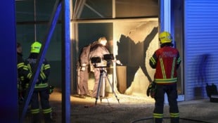 Eine gewaltige Explosion richtete enorme Schäden am Schauraum an.