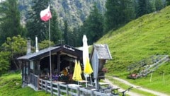 Sehr klein, sehr fein – die Kragenalm im Unterinntal.