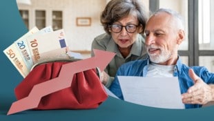In Tabellen kann jetzt jeder nachsehen, um wie viel sich die eigene Brutto- und Nettopension ...