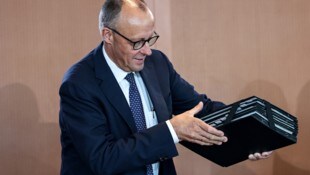 Deutschlands Bundeskanzler Friedrich Merz (CDU)