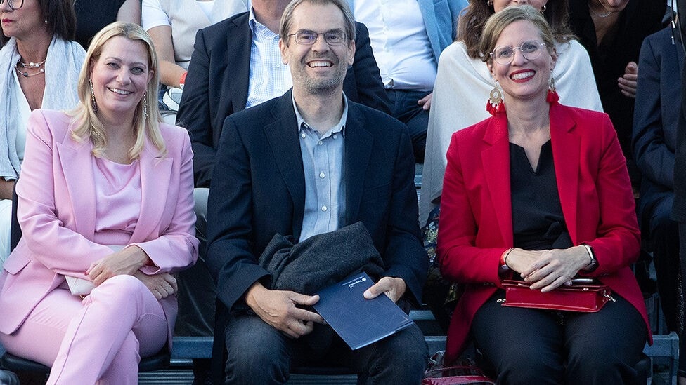 Landesrätin Daniela Winkler, Klubobmann Wolfgang Spitzmüller und ...
