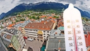Die Temperaturen sollen vor allem in Innsbruck stark ansteigen.