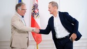 Marterbauer und Schellhorn schenken sich im „Krone“-Sommergespräch nichts.