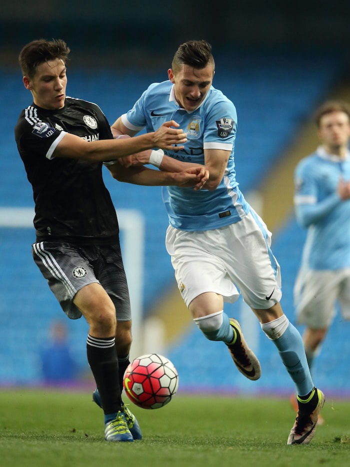 Sinan einst im Dress von Manchester City.