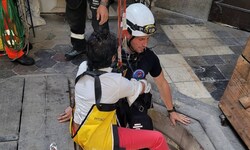 Die 61-jährige Touristin erlitt nach 343 Stufen einen Kreislaufkollaps und musste gerettet ...
