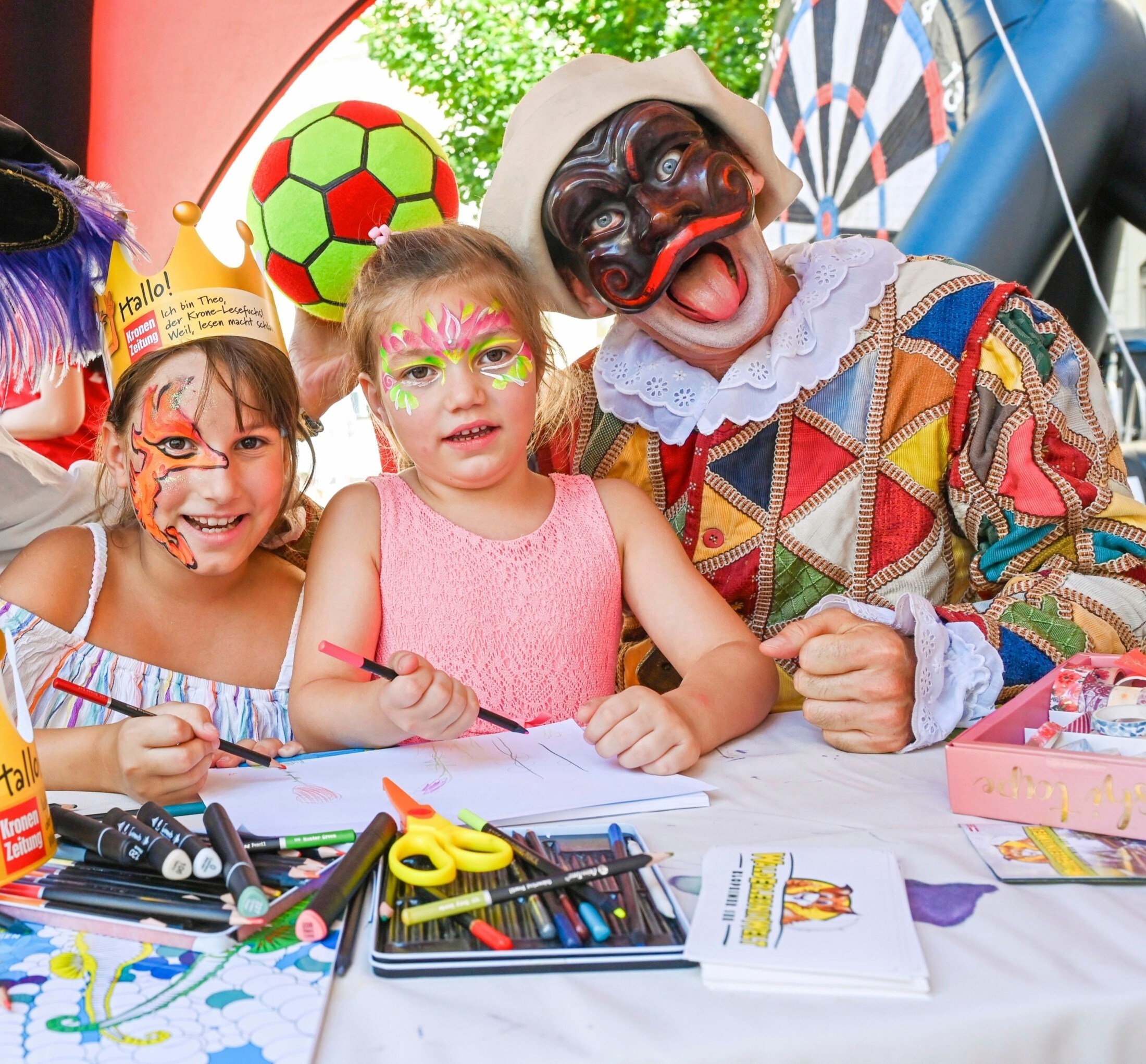 Umfassendes Programm für Kids am „Krone“-Stand