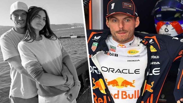 Das Leben ist schön – scheinen sich Max Verstappen und Kelly Piquet aktuell zu denken.